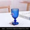 Gobelet papillon Style 2 bleu