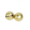 Roll-plated matte gold bell