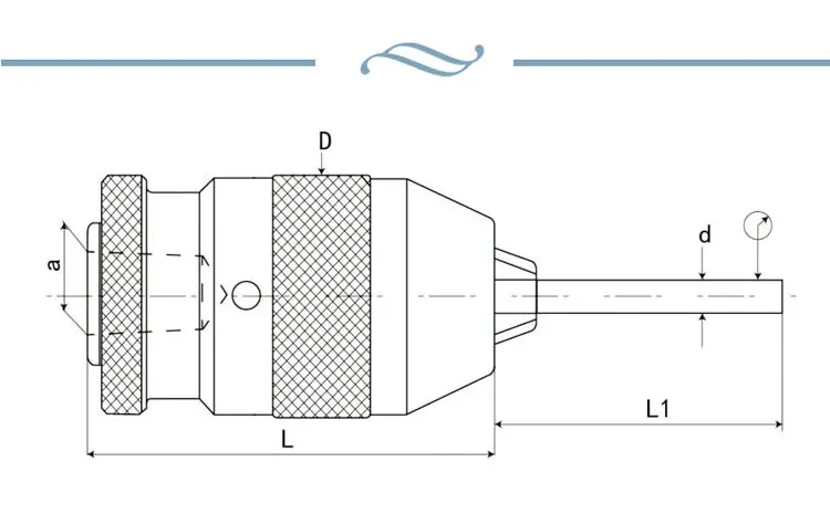 Keyless Drill Chucks with Taper Hole 6mm/10mm/13mm/16mm/20mm - Keyless Drill Chucks - 5