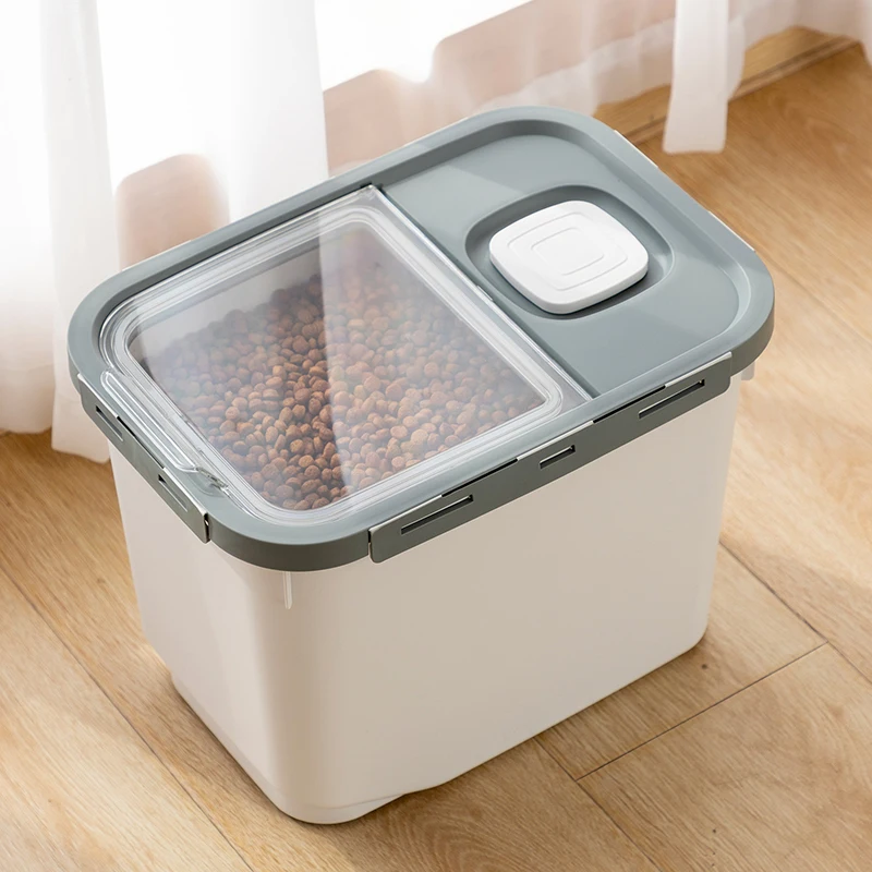 22lb Large Airtight Food Storage Container With Flip-lid,Pet Food