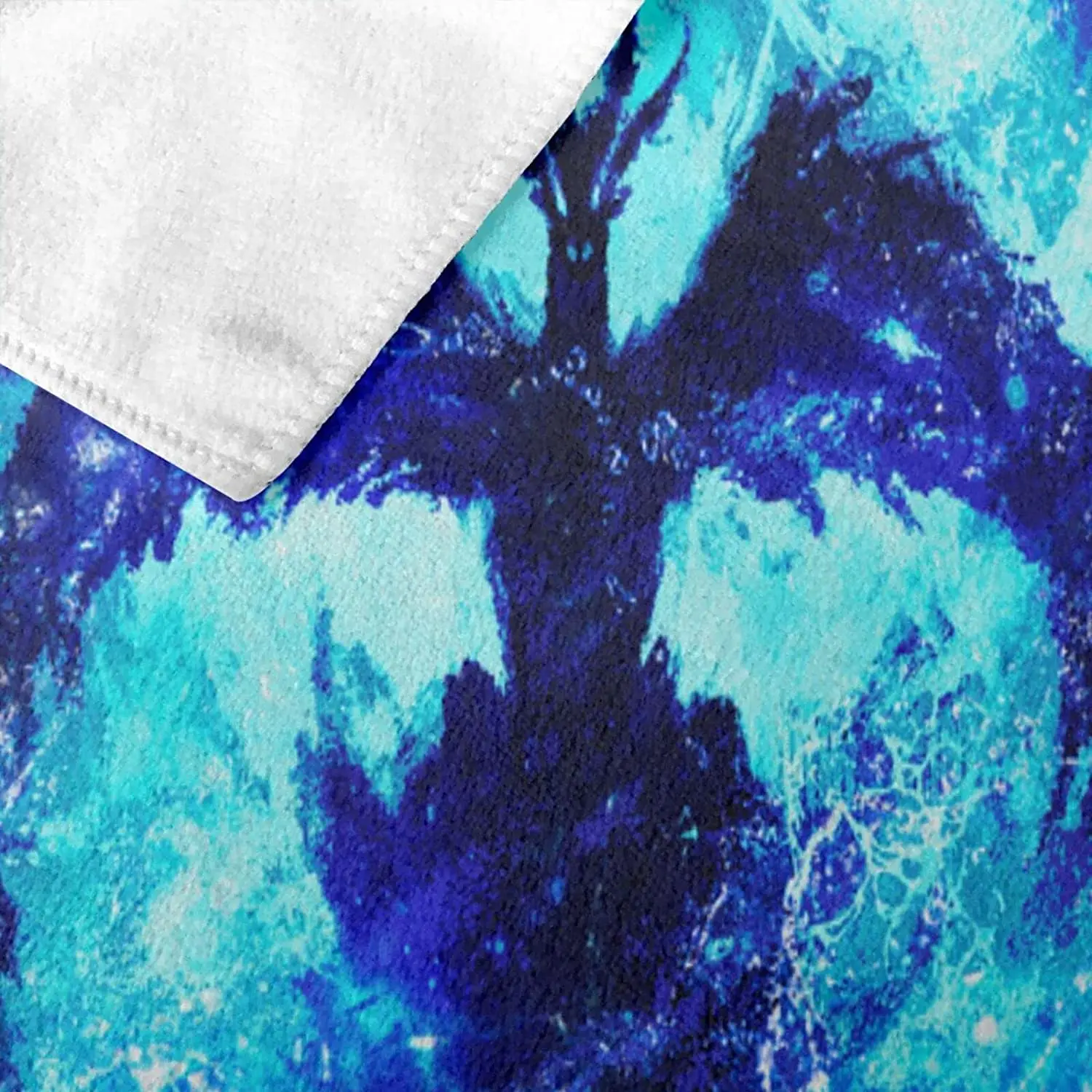 Wholesale Lightweight Sand-Free Microfiber Beach Towels Custom Logo Design Novelty Print Digital Sublimated Personalized details