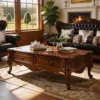 เชอร์รี่-51in-CarvedCoffeeTable