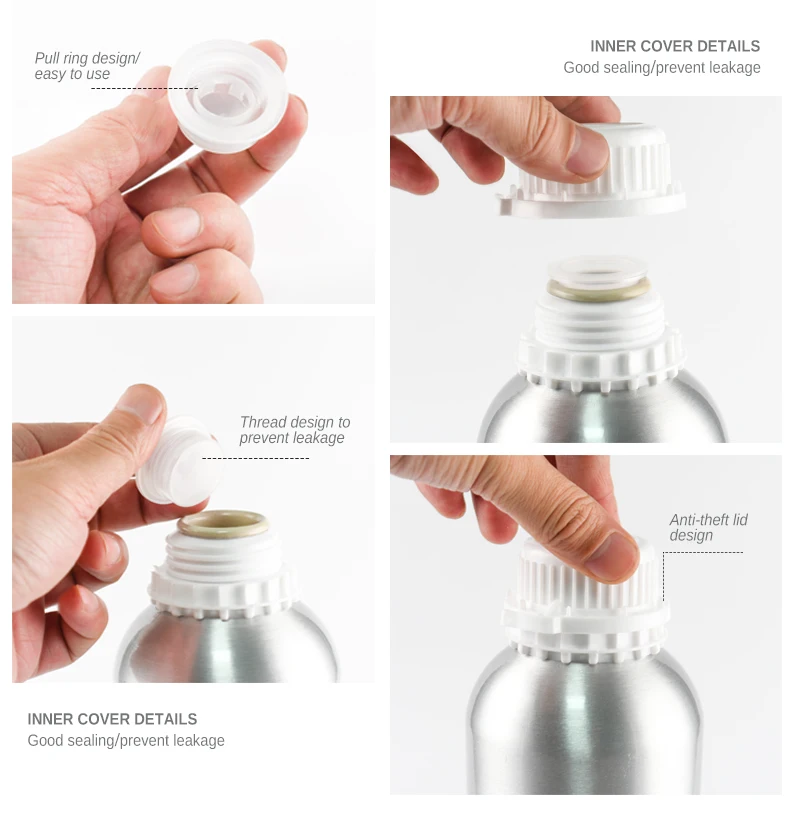 Aluminum Essential Oil Bottle