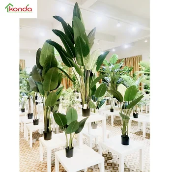 Artificial banana potted plant fake banana bonsai tree for Nordic style decorative