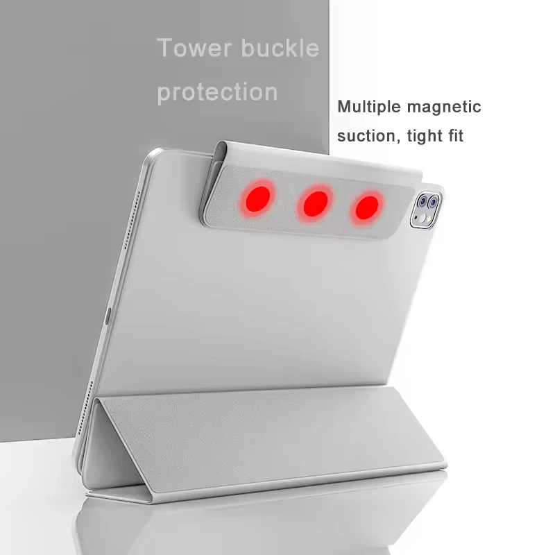 product laudtec double magnetic pu tablet cover slim thin business tablet cover case for ipad pro 11 for ipad air 11-3