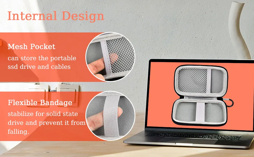 product special purpose organizer case for crypto  usb cables hardware carrying case-0