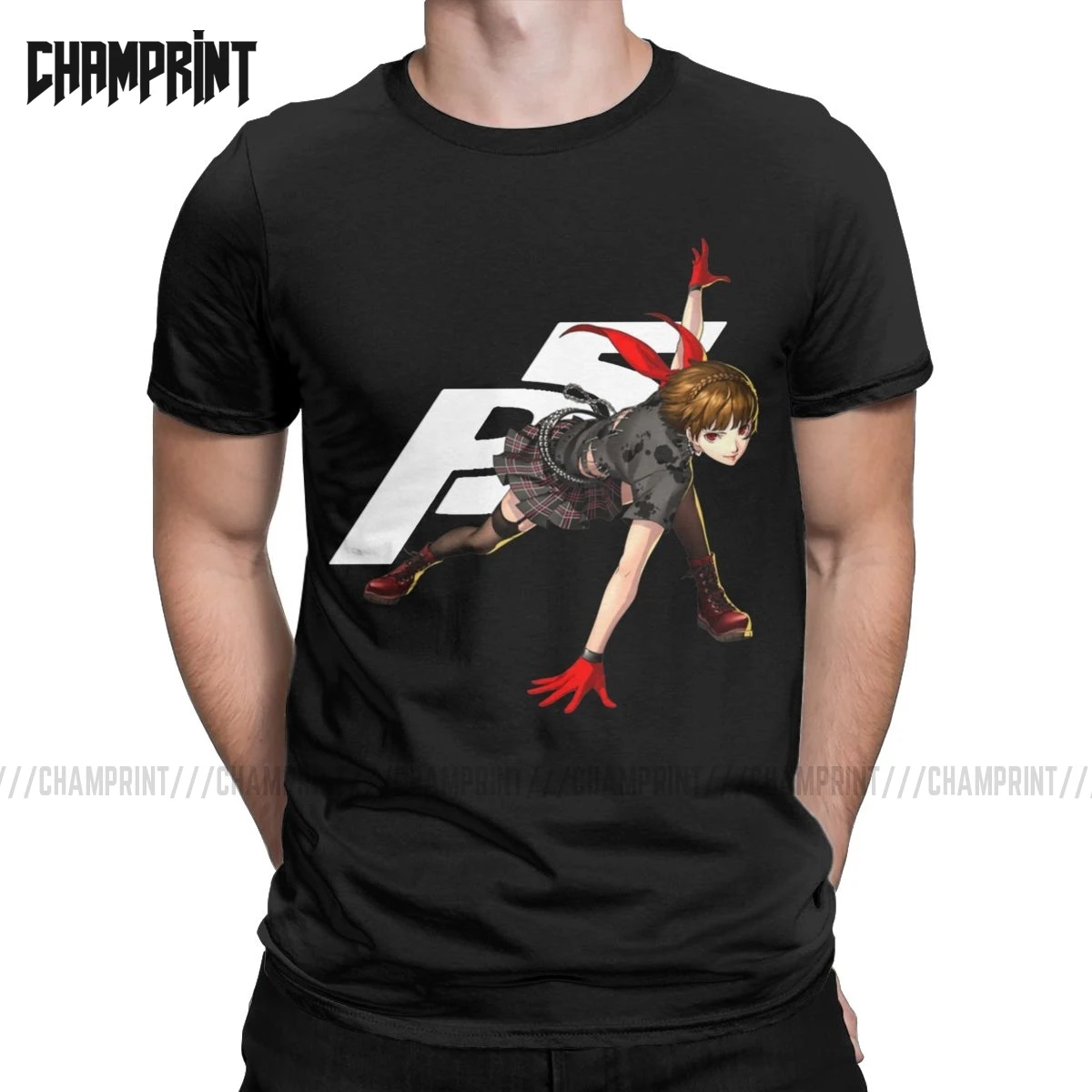 persona 5 joker t shirt