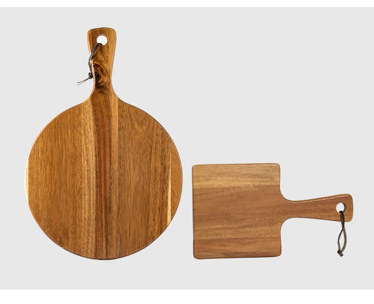 Kitchen Restaurant Acacia Wood Bread Cheese Cutting Chop Board With ...