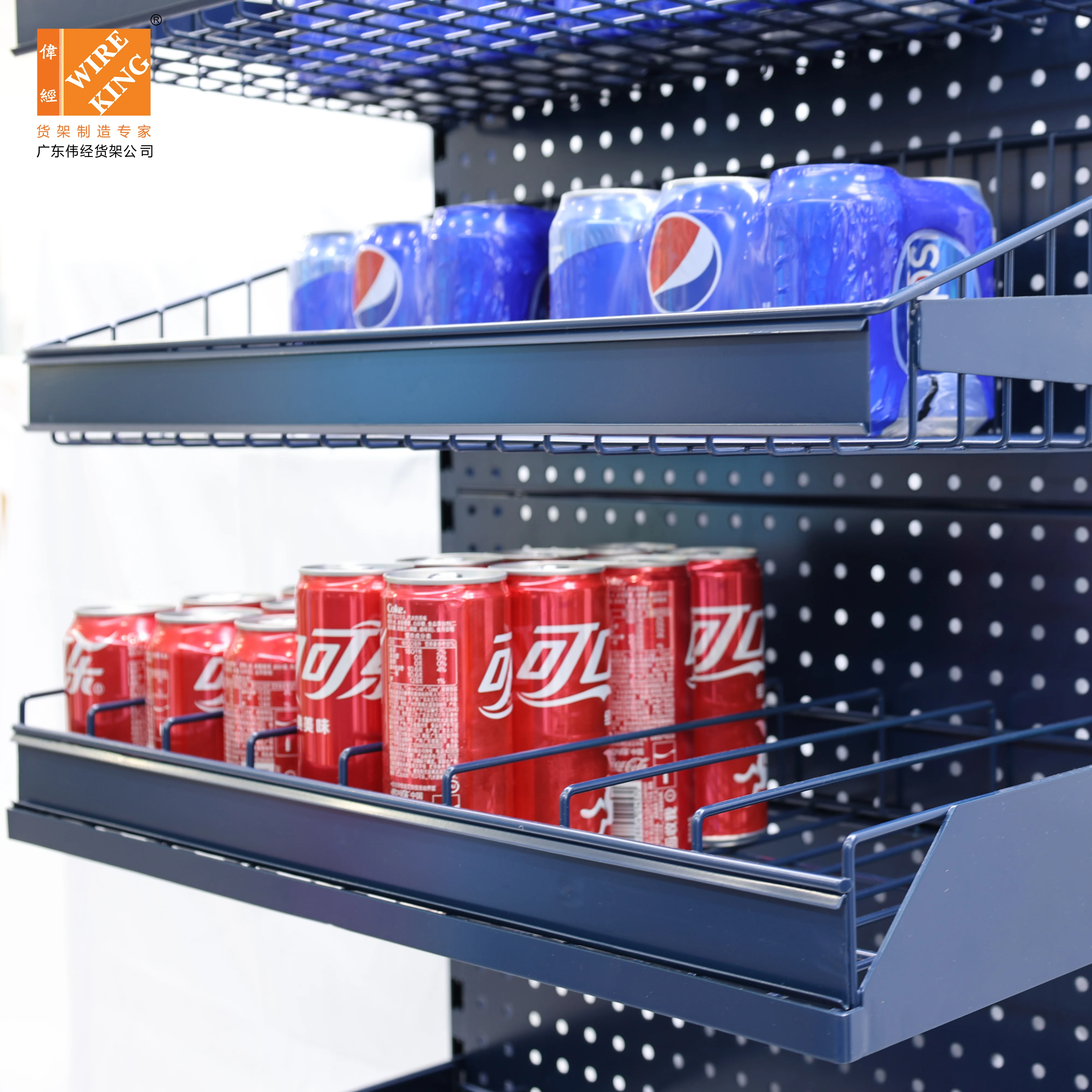 Wholesale Display Rack Beverage Beer Shelves Supermarket Display Rack