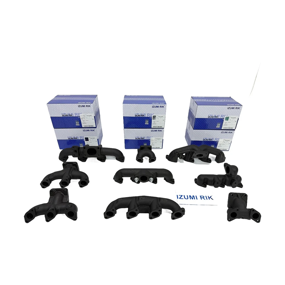 IZUMI RIK for Caterpillar 3126B 3126E 3306C Exhaust Manifold Industrial Engine Parts
