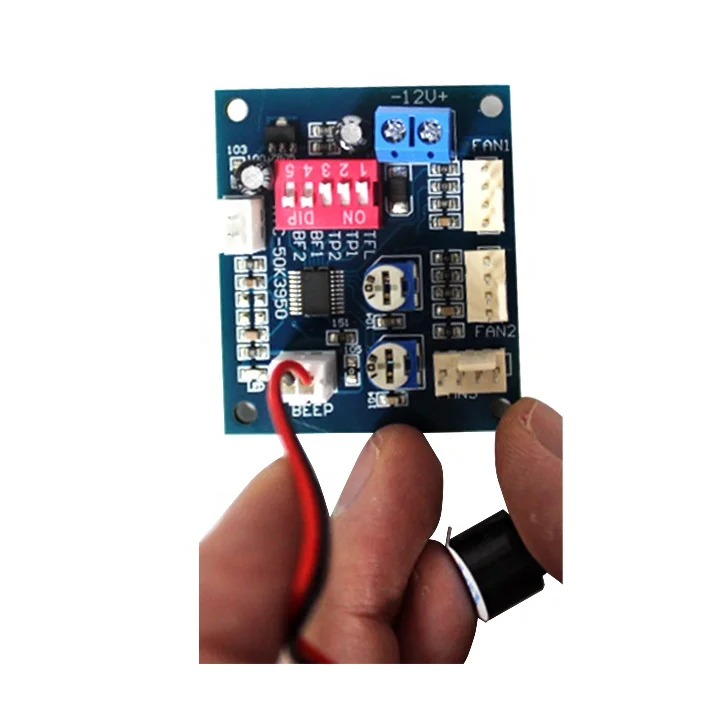 ZFC39 PWM Fan Speed Controller Module Four wire High Temperature Fan Temperature Control Sensor Module