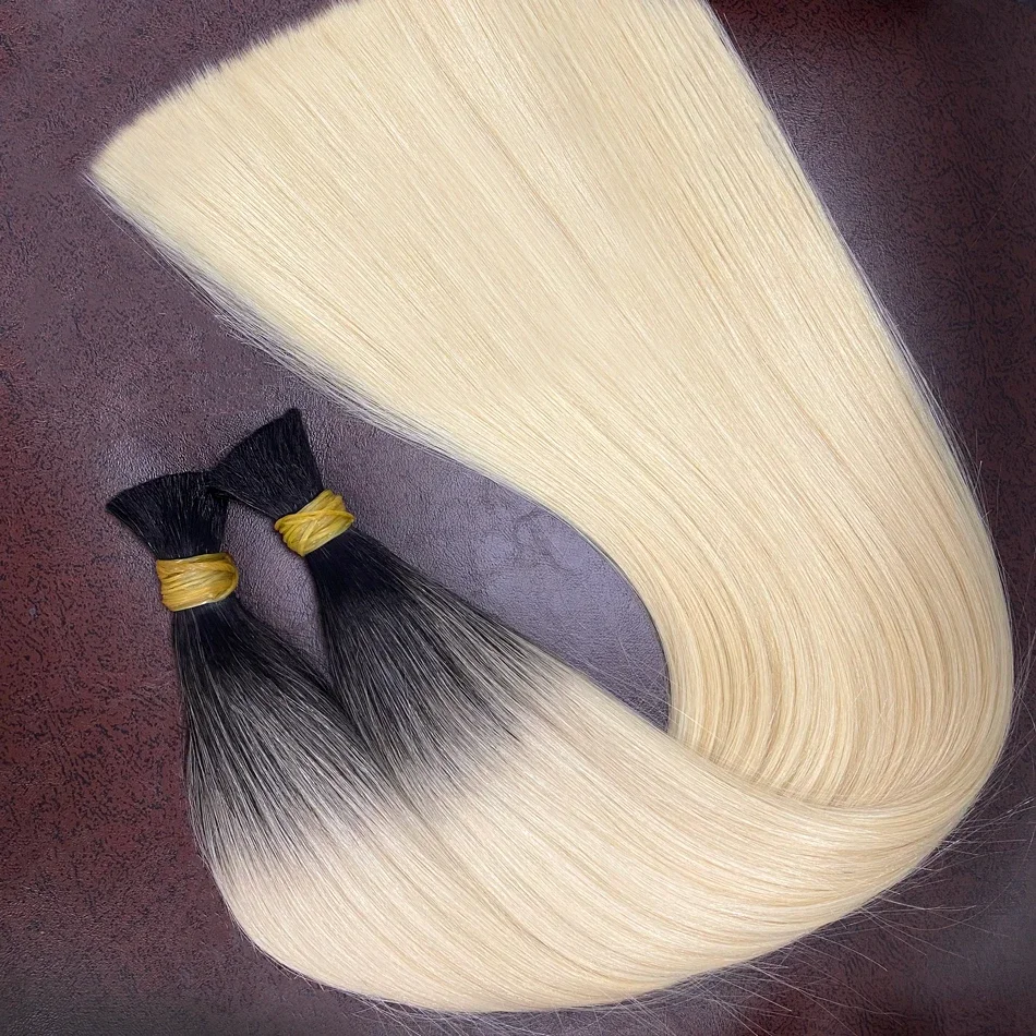 100% Human Hair Bulk Extension Virgin Deep Wave Curly 10a Hair Bulk Weaving For Braiding_voghion.com
