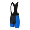 Black strap bib-shorts