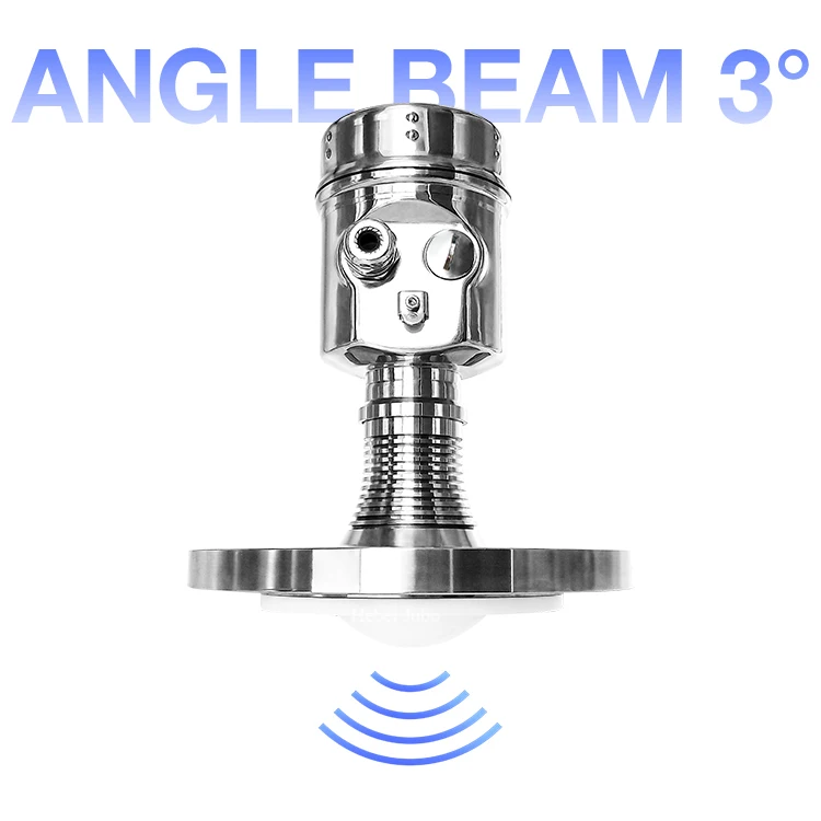 High Frequency Non-Invasive 4-20 Ma Radar Level Sensor Water Level Measuring Instrument High Accuracy Tide Radar Level  Gauge