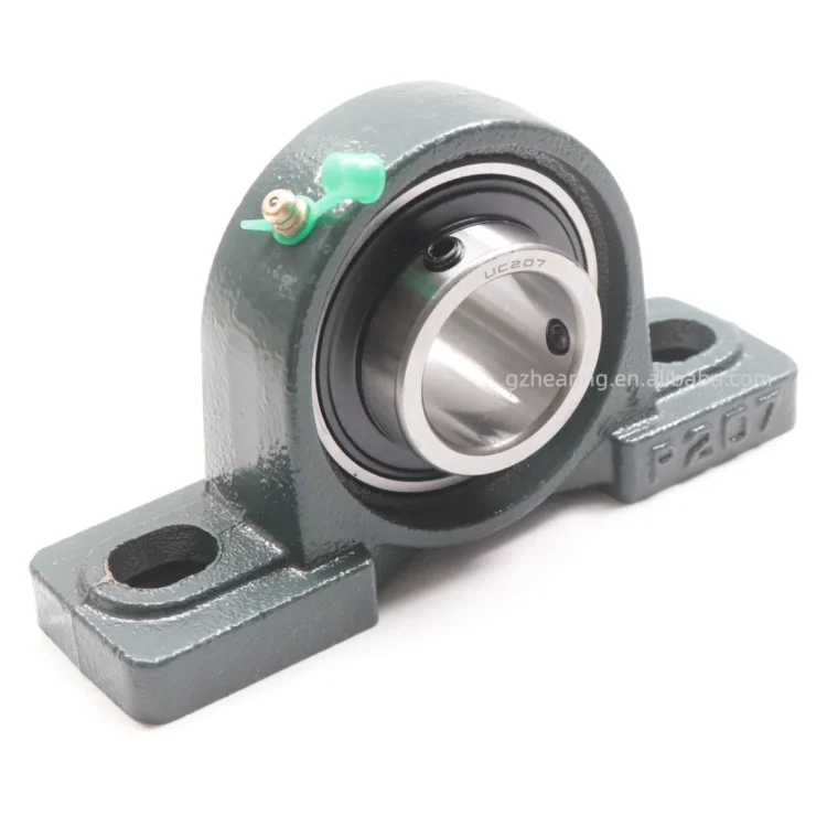 DOJA Barcelona Lot De 2 Paliers Roulement UCP 207 - Ø Arbre 35mm - Corps Fonte - Roulement à Bille Acier