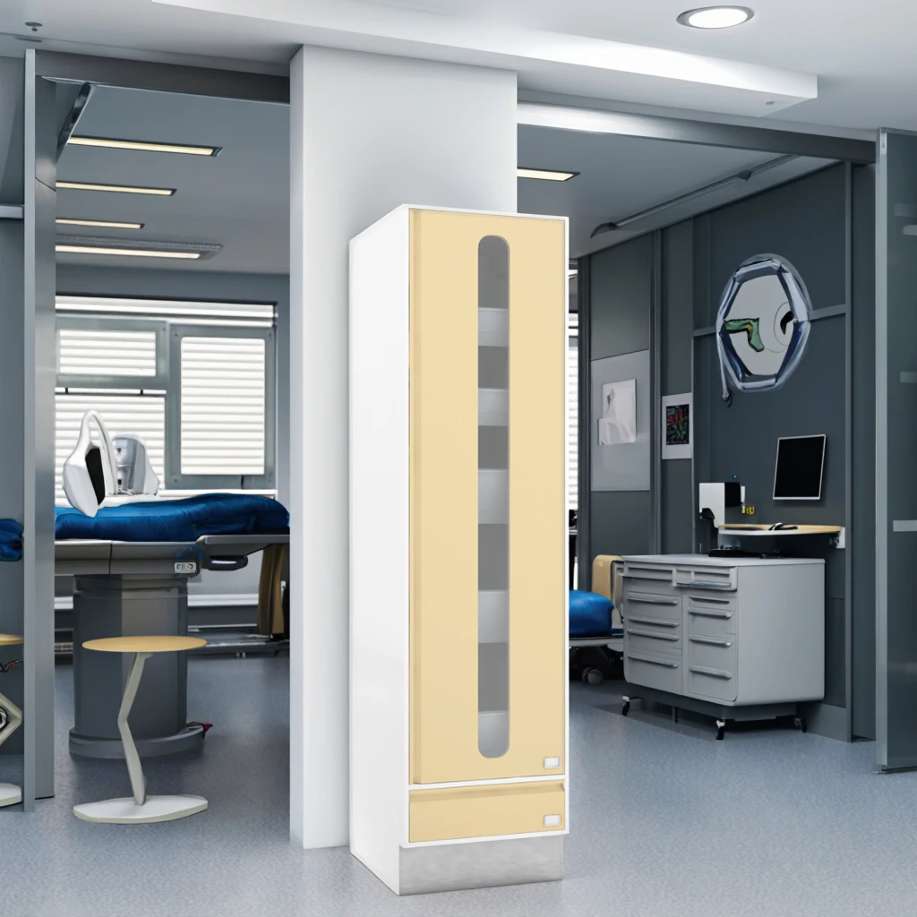 High Volume IV Infusion Hospital Cabinet 980mm Stainless Steel Adjustable Partition Inventory Management Labeling Medication 4