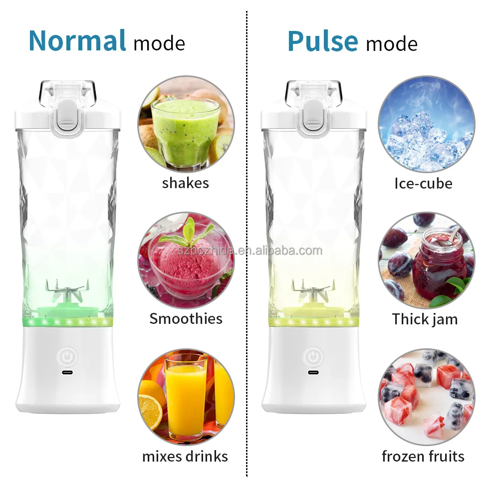 Blend to Go Protein Shake Mixer Cordless Mini Portable Juicer Blender Household Fruit Mixer Blendeur Mixeur