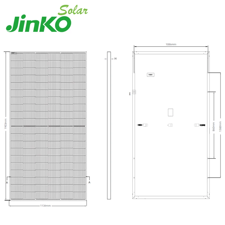 Jinko Solar Panels - High Efficiency 460W-480W PV Modules
