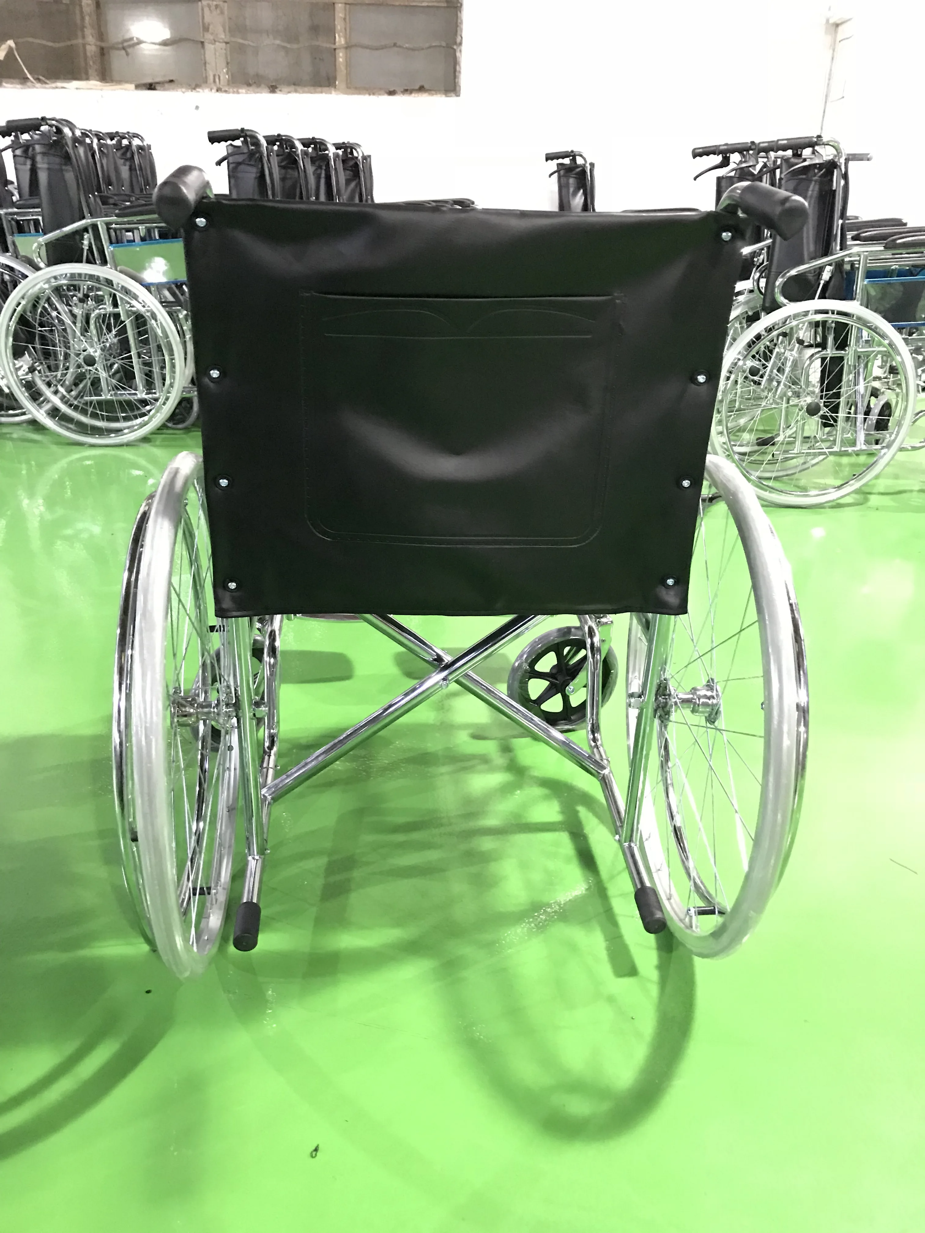 Basic Folding Sport Wheelchair High Quality Medical Manual Wheelchair