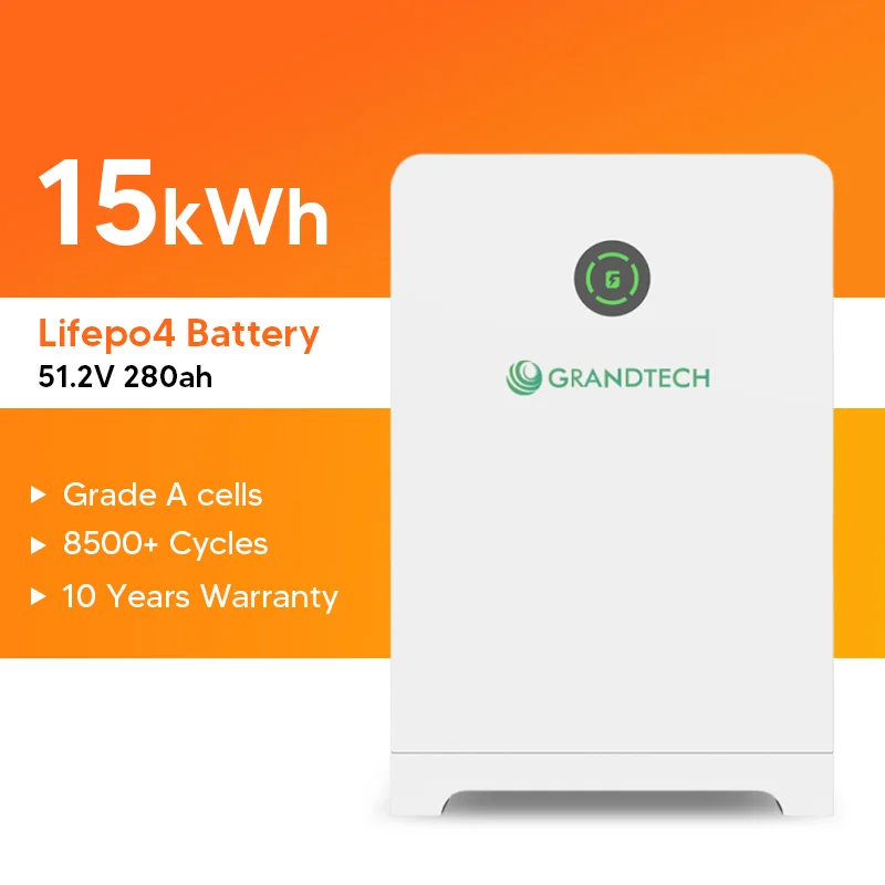 Praghas Maiseiríl UL CEC 5kwh 10kw 15kw Stóráil Fuinnimh Baile 48V 51.2V 300AH Batairea Lithium Ion Lifepo4 LE Córas Bms