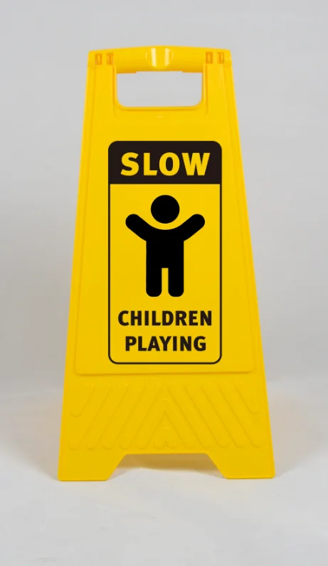 Warning Sign WARNING Ramps 300 x 200mm Safety Signs 