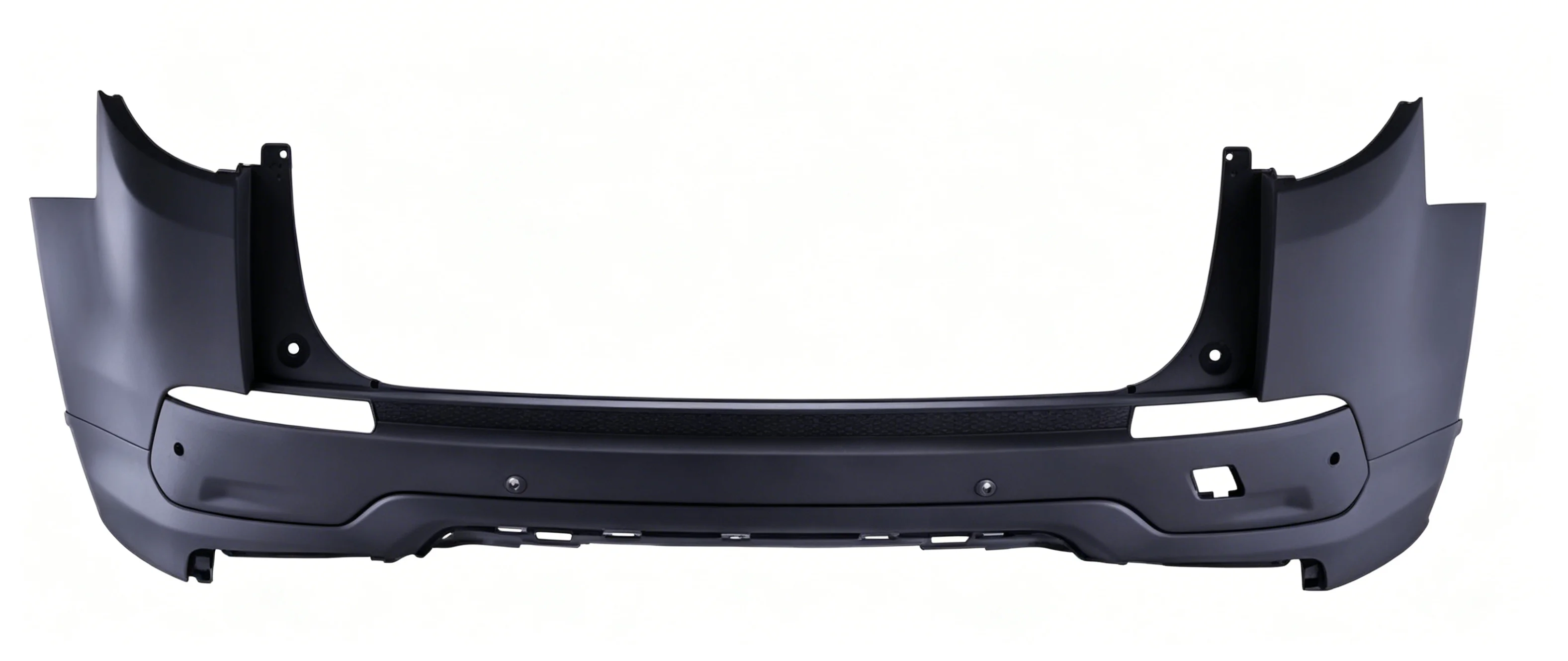 Rear bumper w/ park assist holes,primed