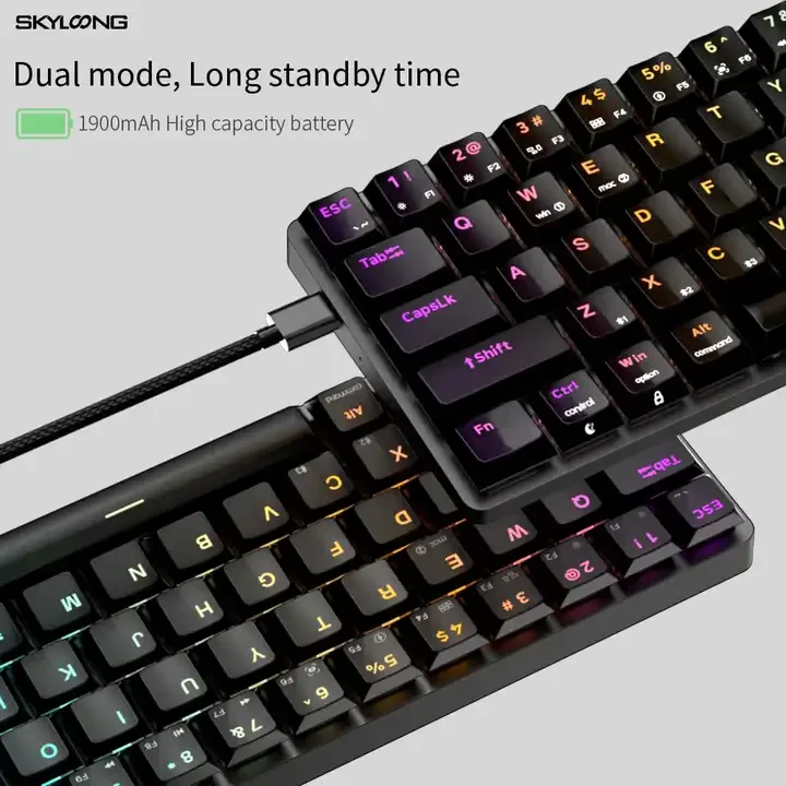 Skyloong NT68 Mini Keyboard - 68% Mechanical Magic Keyboard