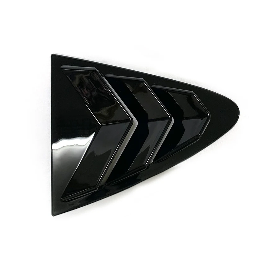 product rear window shutter cover triangle shaped abs panel for 2017 2018 cruze chevrolet vent trim car body kits accessories-7