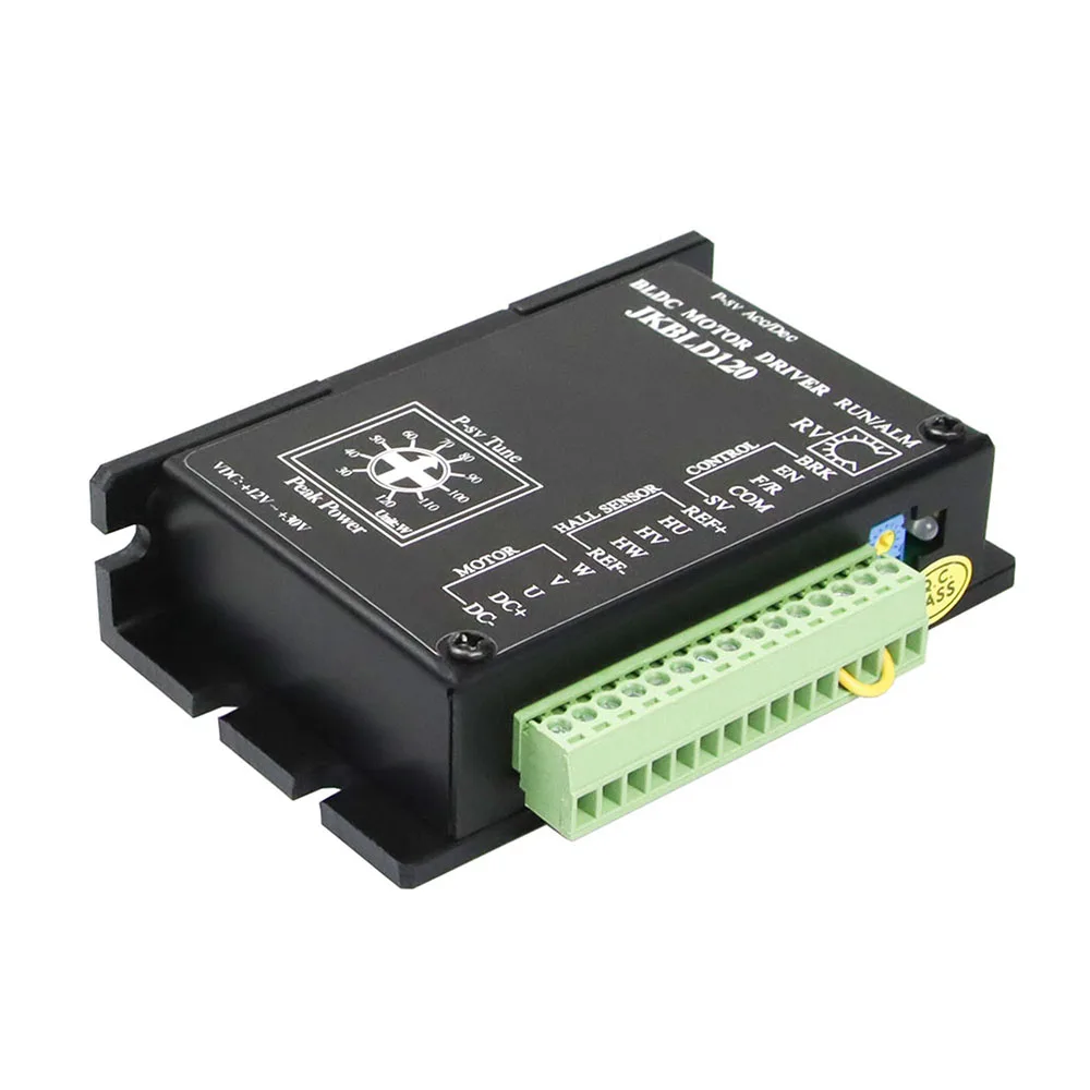 BLDC Motor Driver JKBLD120 for 120W Brushless Motors | 12V-30V Input ...