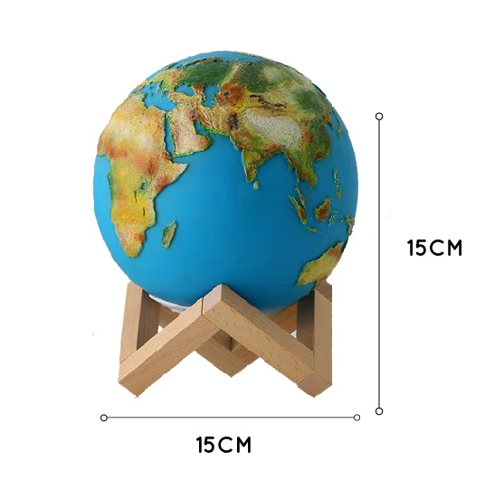 3d Imprimer Peint Terre Lampe Buy Terre Globe Lampe Led Usb Lumiere De Nuit 3d Globe Product On Alibaba Com
