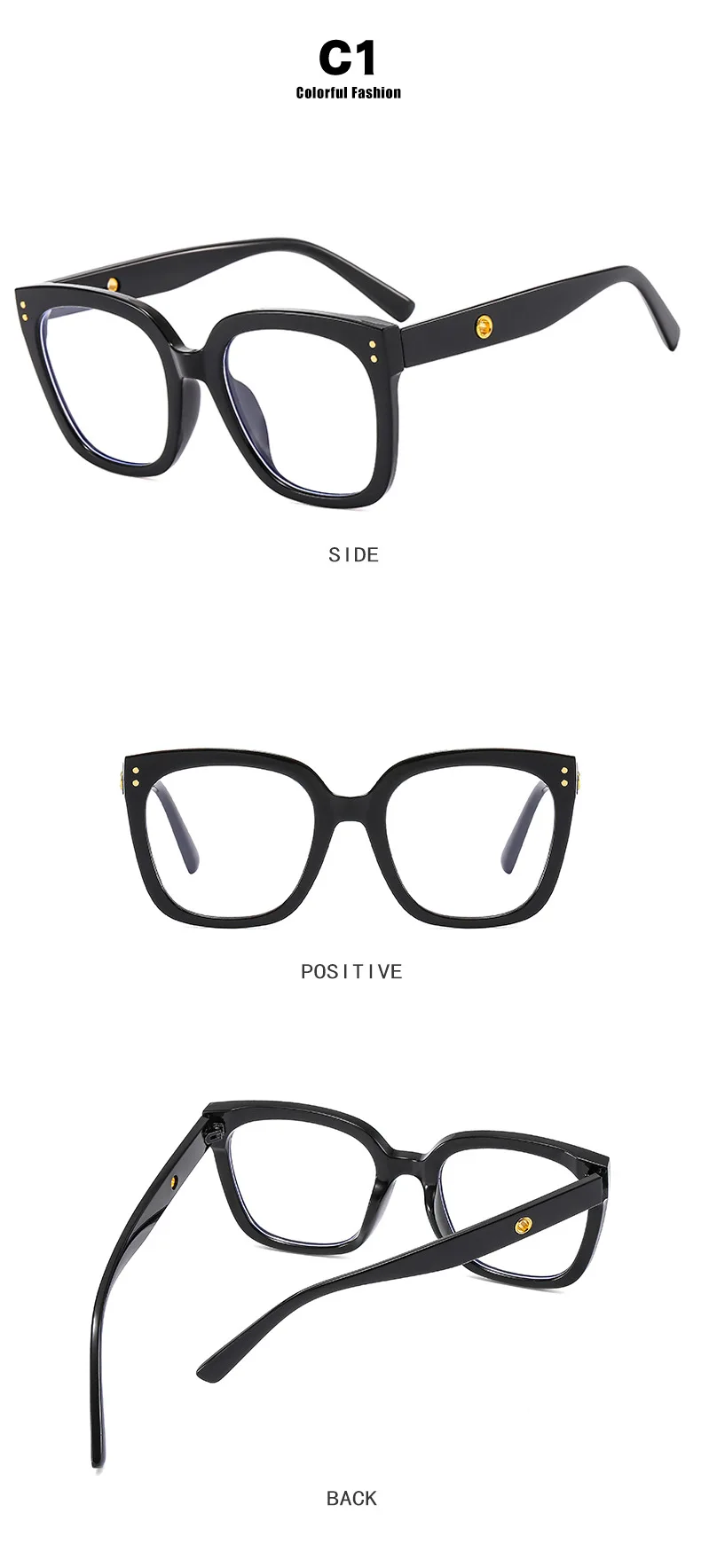 Wholesale Glasses Frames Vintage Eyewear Eyeglasses Frames Unisex