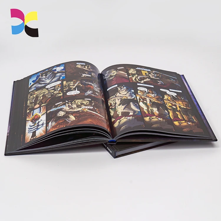 Custom  Offset Printing Embossed Surface Hard Cover A5 A4 Novel Book Printed From Pdf