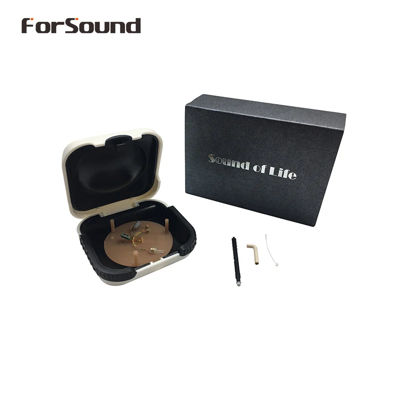 Digital Invisible CIC Hearing Aid Prewired Faceplate Kits Circuits with Trimmer VC Program Switch