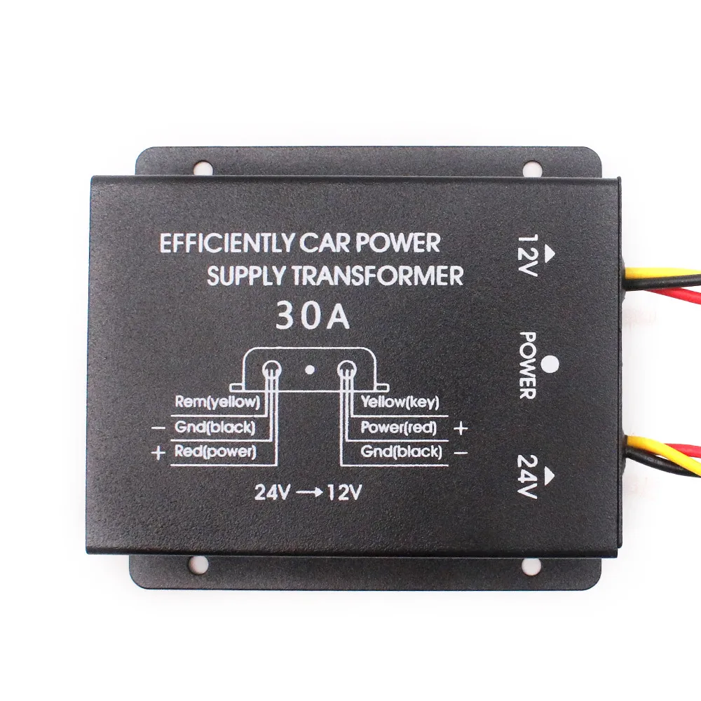 Car Dc Dc Converter 30a 24v To 12v Step Down Converter High Quality