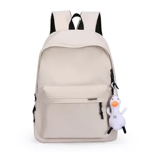Customized Logo Waterproof Hiking Travel Leisure Zipper Backpack and Durable School Bags With Laptop Pocket Unisex Backpack Bag