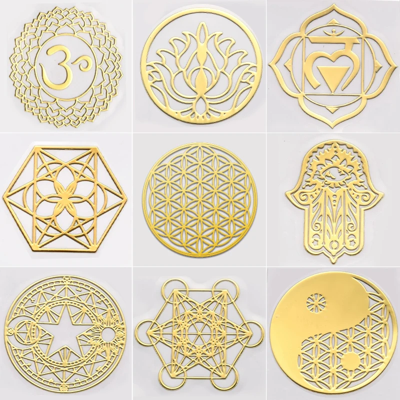 CS Custom Metallic Sticker Thin Electroform Gold Nickel Transfer Embossed Metal Logo Letter Label 3d Metal Printing Stickers