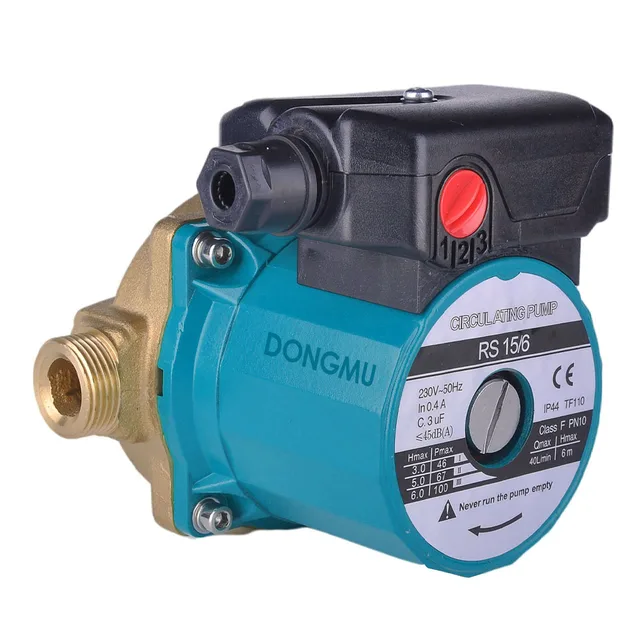 DONGMU RS15-6WL Mini Household 100W/67W/46W Hot Water Circulation Pump Automatic Booster Pump