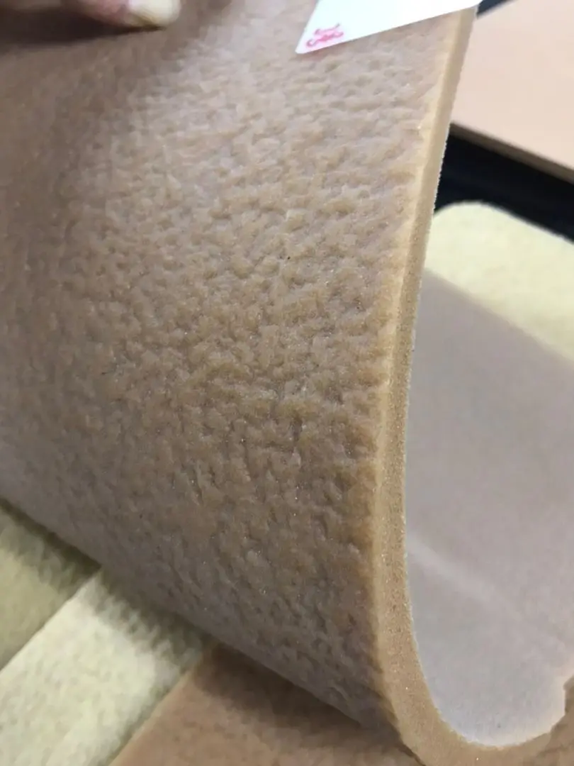 Nature Rough Textured Crepe Rubber Soling Sheet for Snow Boots