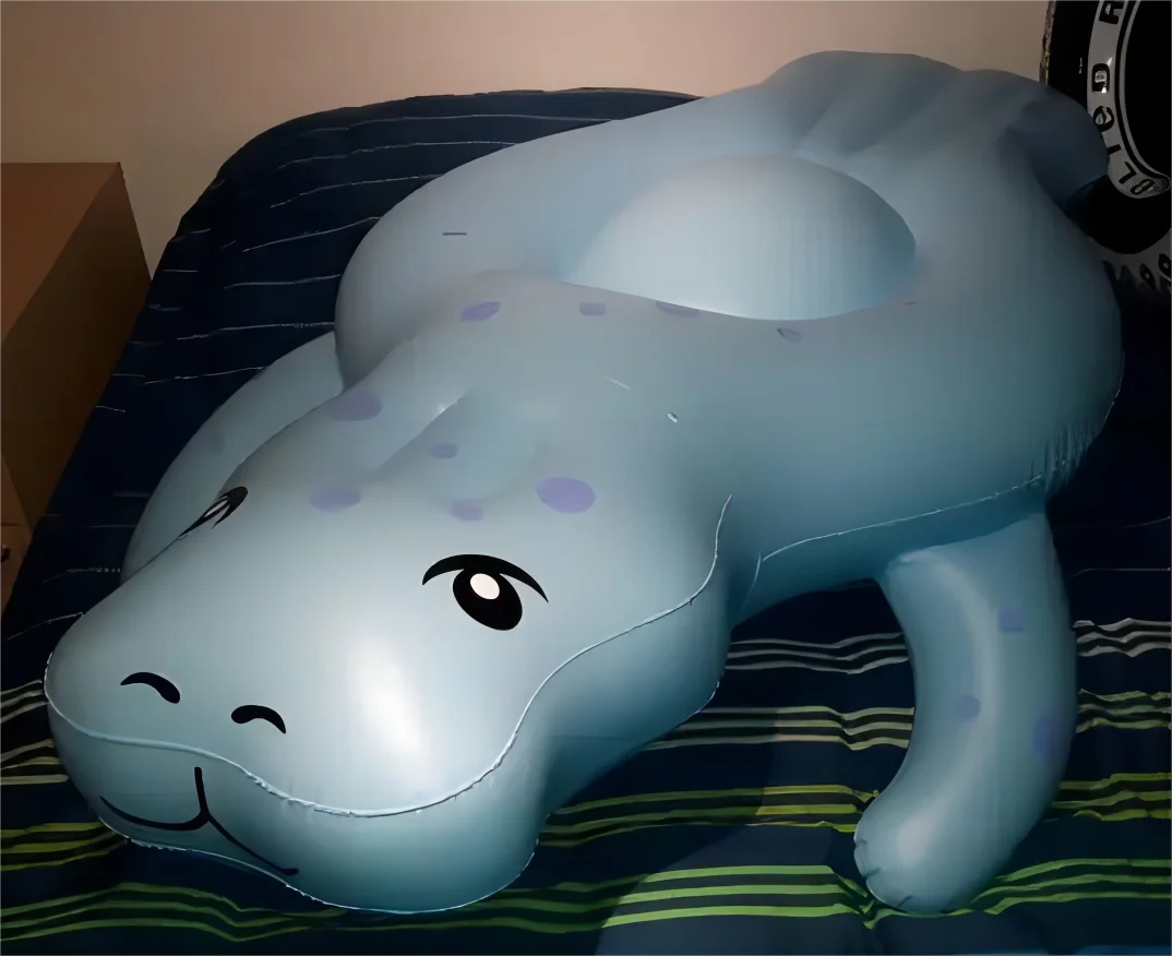 Beile Adult Ride-On Inflatable Manatee Swimming Pool