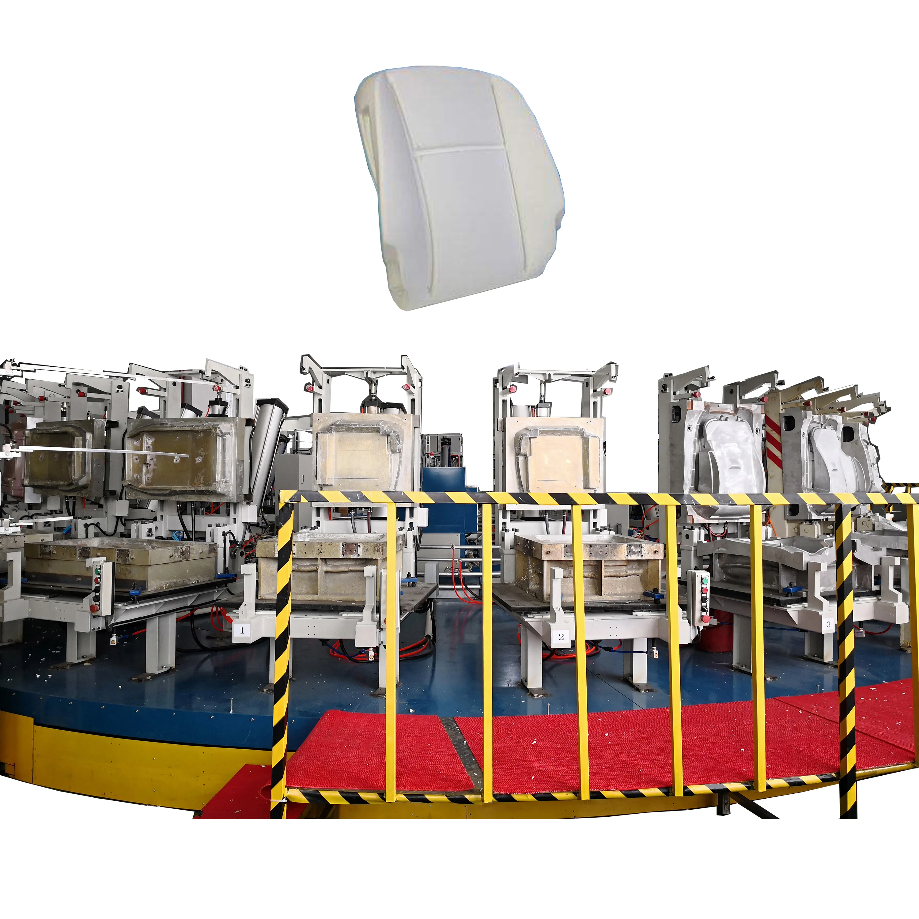 Automatic PU Pouring Machine Bicycle Assembly Line Production Line for Seat Foam Motorcycle
