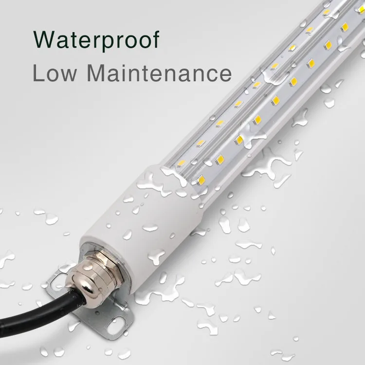 Reach in Freezer Room Led Visi Cooler Light 6 8 Feet ft T8 Tube V Shape Freezer Lights 20w 30w for Walk in Cooler Freezer