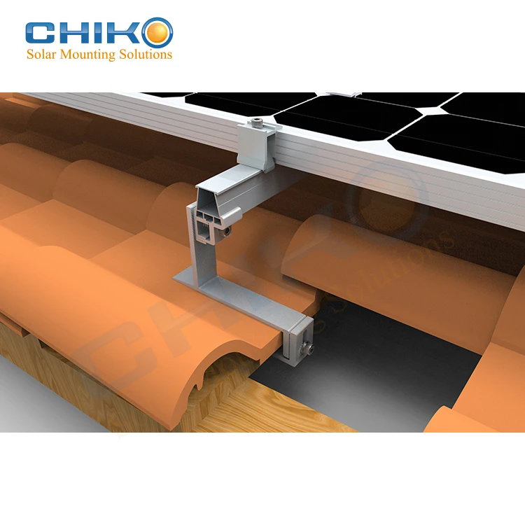 Products Supply Solar Mounting Tile Roof Hook Solar Panel Bracket Mounting