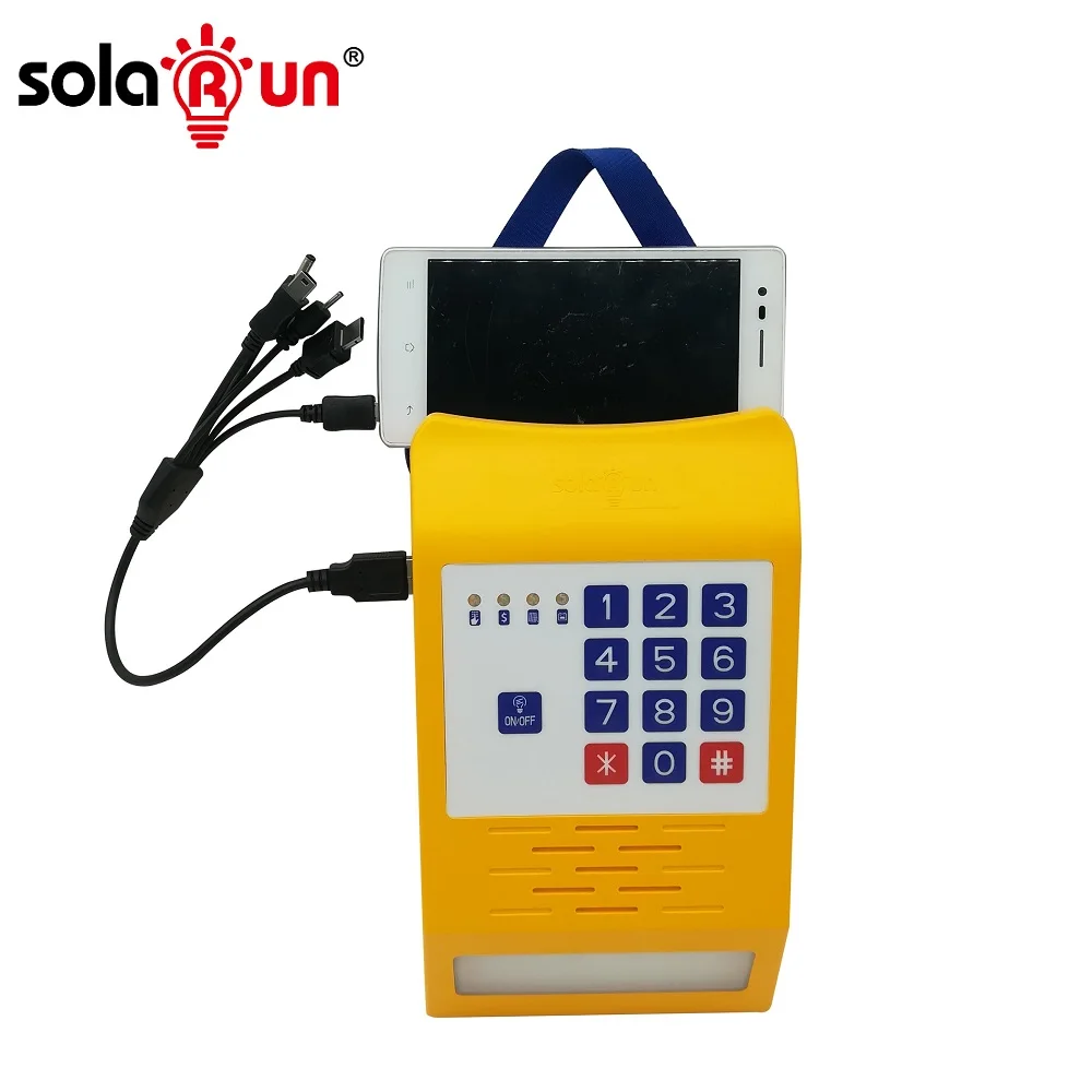 Solarun New Product Home Application Multi Solar Power Home Lighting System Kit