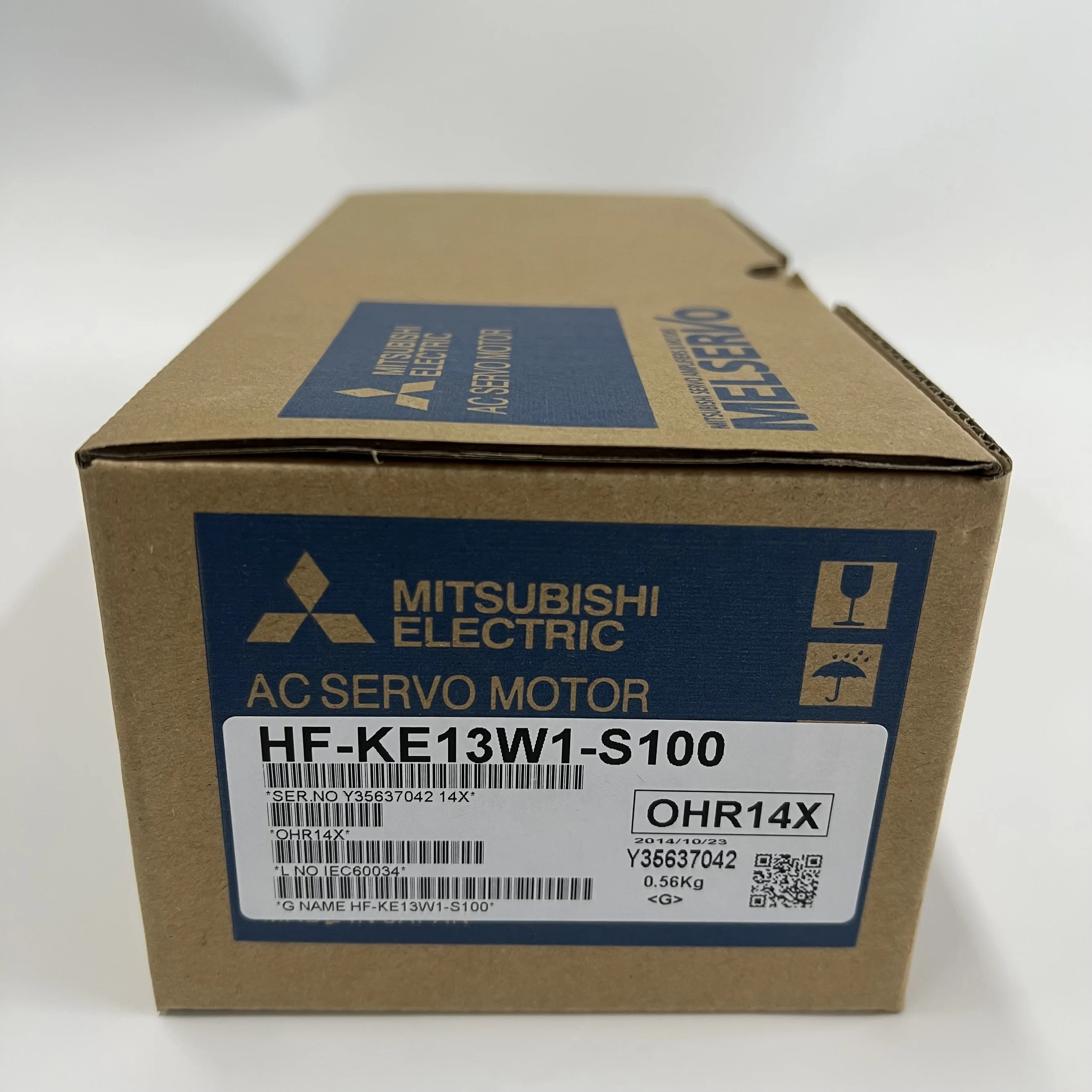 Mitsubishi AC Servo Motor HF-KE13W1-S100