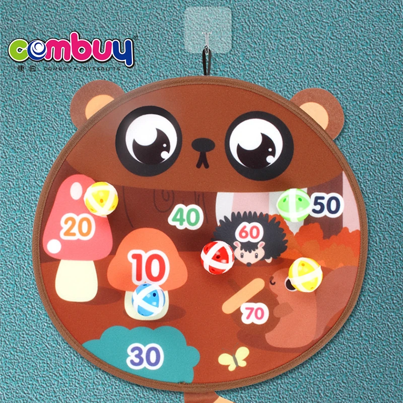 Drawing Sketchpad Game 2 in 1 Sport Sticky Ball Toys Kids Dart Board