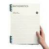 Ricarica solo - Quaderno a righe formato B5, 60 fogli, 120 pagine