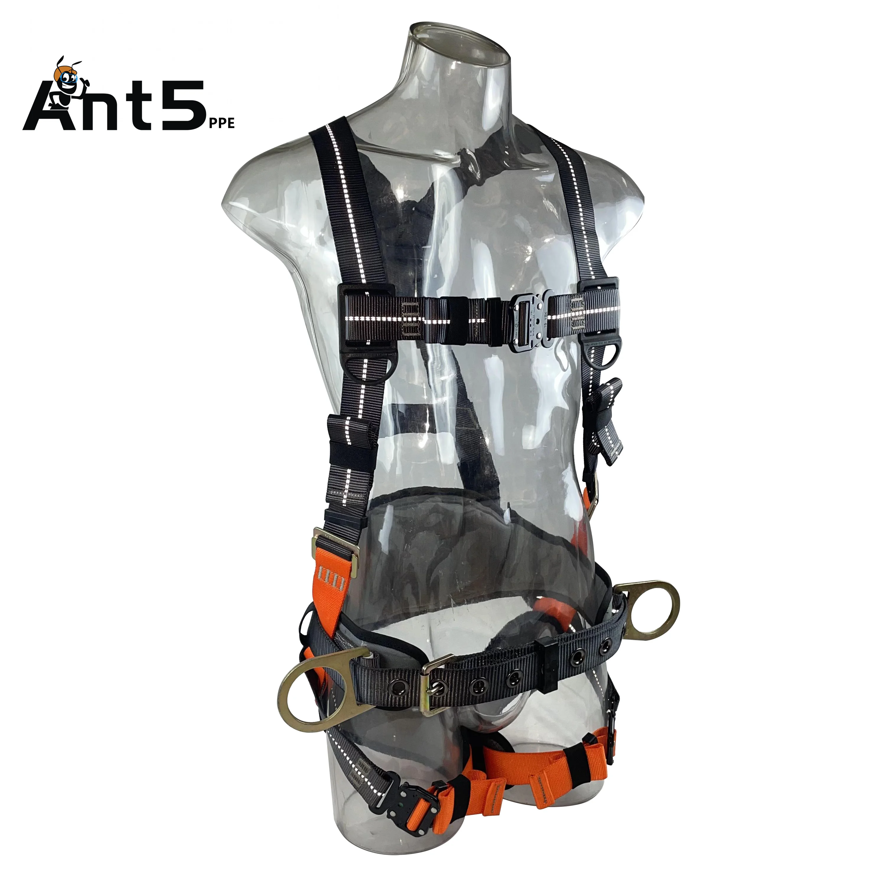 Ant5ppe Full Body Safety Harness For Construction Fall Protection