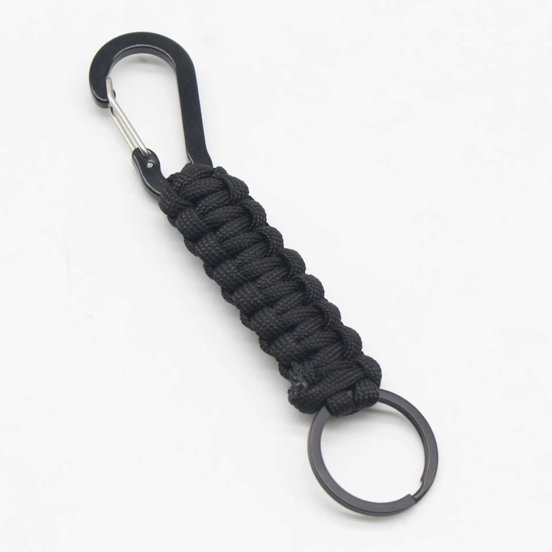 Buy wholesale Macrame keychain small, boho carabiner pendant