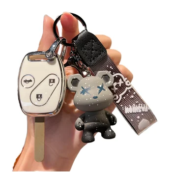 Suitable for honda Fit Car Key case JAZZ ODYSSY City Automobile Accessories Car Key Bag Remote Cover