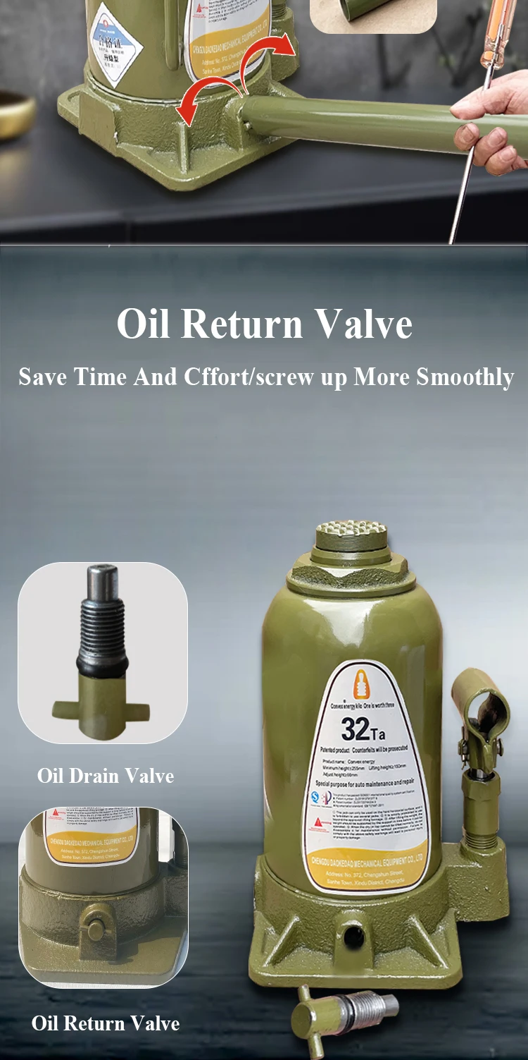 32 Tons Of Car Maintenance Hydraulic Jack Buy Jack,Heavy Duty